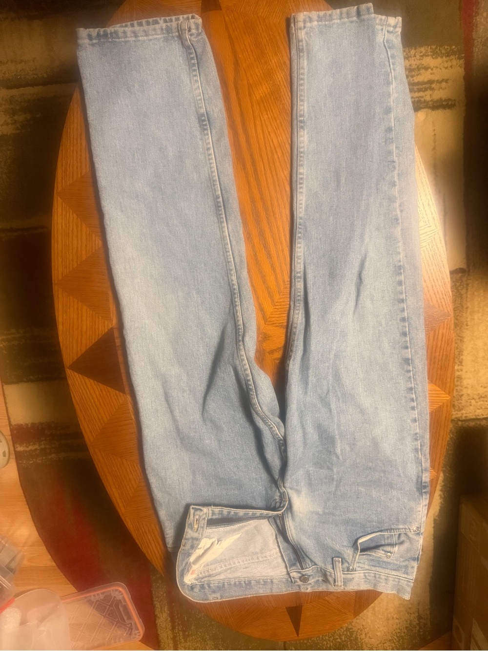 Vintage 1979 Authentic Wrangler Men’s Denim Blue Jeans Made In Mexico 32x30 USA